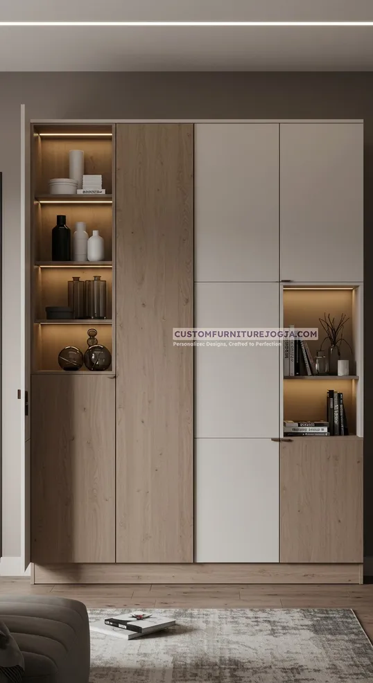 Jasa Pembuatan Cabinet Dinding Jogja